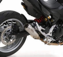 Arrow Pro-Race Nichrom Einddemper met E-keur incl. Linkpipe 71729MI BMW F900XR 2020 > 2023