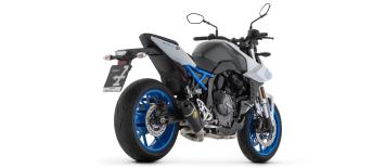Arrow Works Nichrom Dark Carby Endcap Volledig Uitlaatsysteem met E-keur Suzuki GSX-8S 2023 - 2024