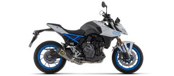 Arrow Works Titanium Carby Endcap Volledig Uitlaatsysteem met E-keur Suzuki GSX-8S 2023 - 2024