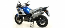 Arrow Maxi Race-Tech Aluminium met Carbon Endcap Slip-on Einddemper met E-keur Yamaha XT 1200 Z Super Tenere 2010 > 2020