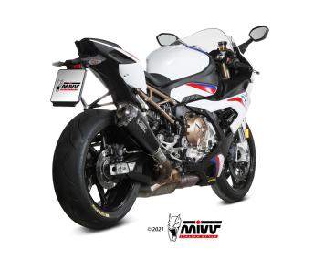 Mivv Delta Race Carbon Einddemper met E-keur BMW S 1000 RR 2019 > 2024