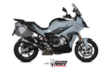 Mivv Delta Race RVS Black Einddemper met E-keur BMW S 1000 XR 2020 > 2024