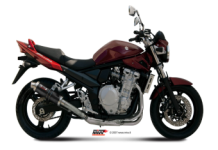 Mivv GP RVS Black Slip-on Einddemper met E-keur Suzuki GSF 650 Bandit 2007 > 2015