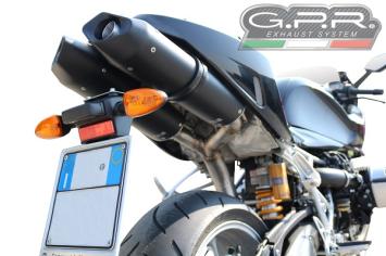 GPR Furore Nero Dubbele Slip-on Einddemper Set met E-keur BMW R 1200 S 2006 - 2008