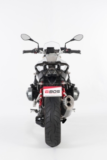 BOS Desert Fox RVS Matt Einddemper met E-keur BMW R 1200 R 2015 > 2016