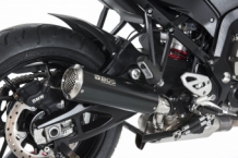 BOS SSEC RR Carbon Steel Einddemper met E-keur BMW S 1000 XR 2015 - 2019