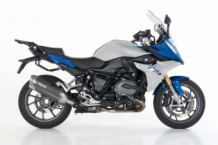 BOS Desert Fox Carbon Steel Einddemper met Euro4 Keuring BMW R 1200 RS 2017 > 2018
