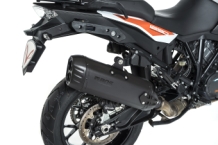 BOS Desert Fox Black Edition Einddemper met E-keur KTM 1290 Super Adventure R / S / T 2017 > 2020