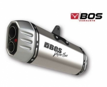 BOS Desertfox RVS Matt Einddemper met E-keur voor Triumph Tiger 1200 Explorer 2012 > 2015