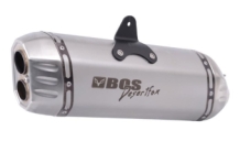 BOS Desert Fox RVS Matt Einddemper met E-keur BMW R 1200 RS 2015 > 2016
