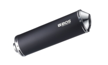 BOS Oval 120 Black Edition Einddemper met E-keur BMW R 1200 GS / Adventure 2004 > 2009