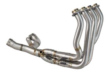 MD RVS 4in2 High-Performance Decat Voorbochten Kawasaki Z1000/Z100R 2010-2020