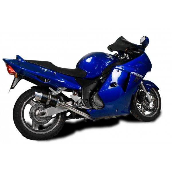 Delkevic volledig systeem Round Carbon 200mm - CBR1100XX BLACKBIRD (1996-2009)