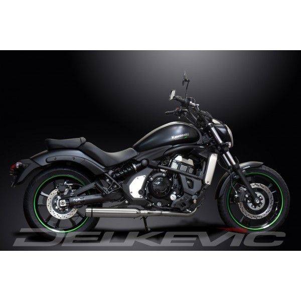 Delkevic volledig systeem Round RVS 410mm - Vulcan S EN650A (2015-2020)