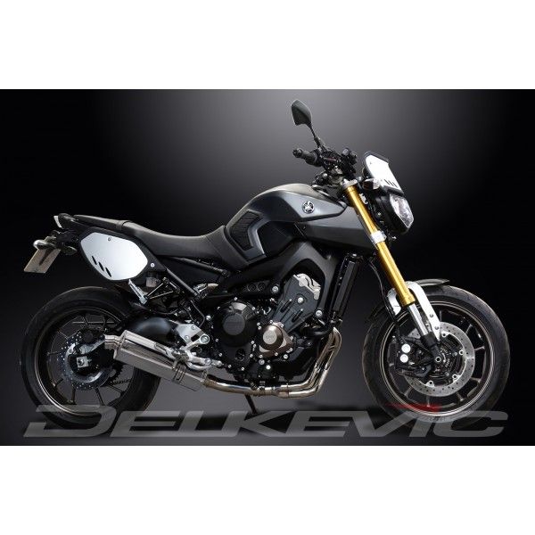 Delkevic volledig systeem Oval RVS 350mm - MT-09 Sport Tracker 2015-2019