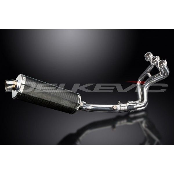 Delkevic volledig systeem Oval Carbon 350mm - MT-09 Sport Tracker 2015-2019