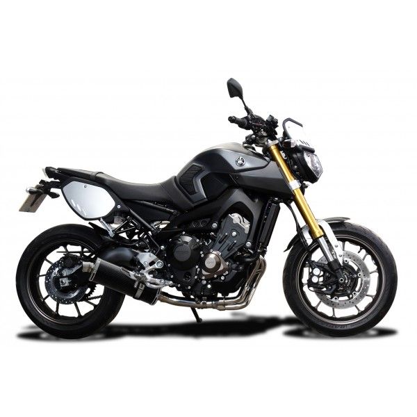 Delkevic volledig systeem Oval Carbon 350mm - MT-09 Sport Tracker 2015-2019