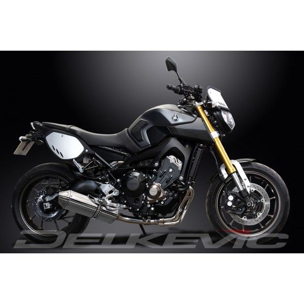 Delkevic volledig systeem Tri-Oval RVS 320mm - MT-09 Sport Tracker 2015-2019