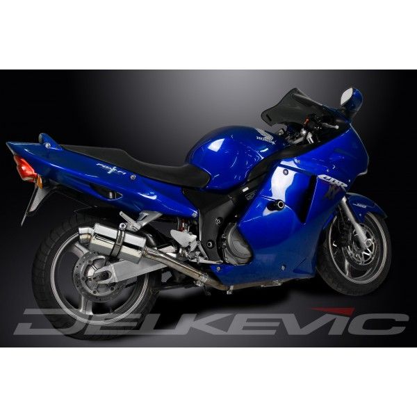 Delkevic volledig systeem Oval RVS 225mm - CBR1100XX BLACKBIRD (1996-2009)