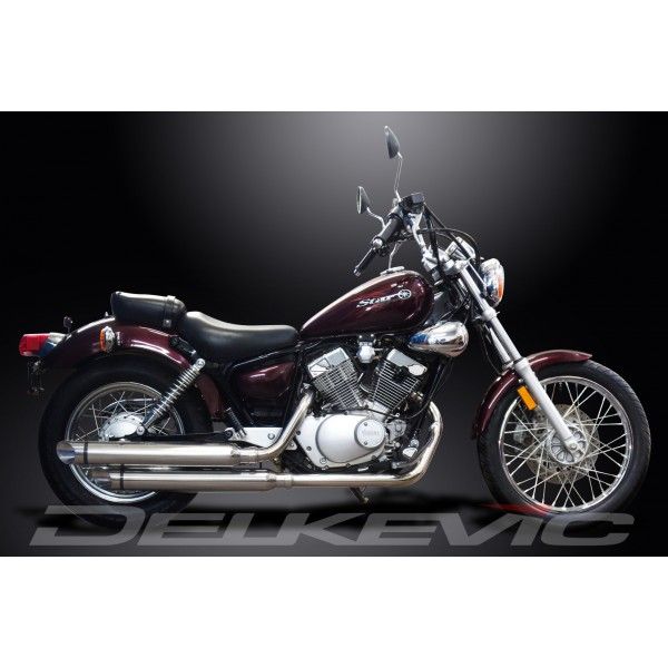 Delkevic volledig systeem Round RVS 550mm - XV125/250S 1988-2017