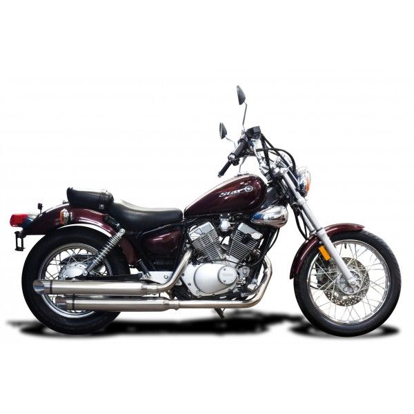 Delkevic volledig systeem Round RVS 550mm - XV125/250S 1988-2017