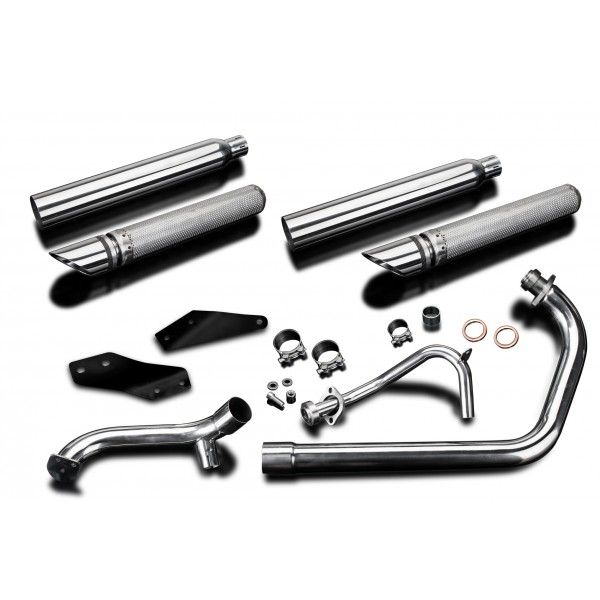 Delkevic volledig systeem Round RVS 550mm - XV125/250S 1988-2017