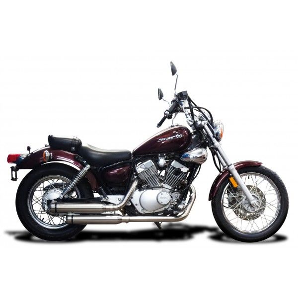 Delkevic volledig systeem Round RVS 410mm - XV125/250S 1988-2017