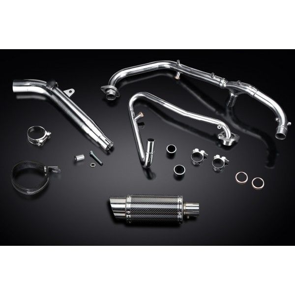 Delkevic volledig systeem Round Carbon 200mm - XL125V Varadero (2001-2014)