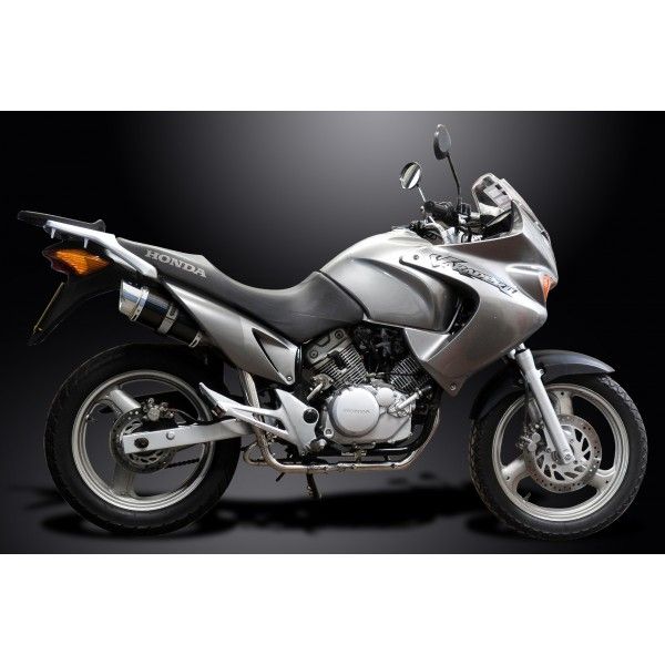 Delkevic volledig systeem Round Carbon 200mm - XL125V Varadero (2001-2014)