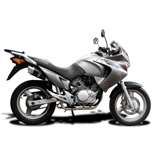 Delkevic volledig systeem Round Carbon 200mm - XL125V Varadero (2001-2014)