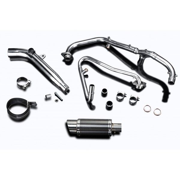 Delkevic volledig systeem Round Carbon 200mm - XL125V Varadero (2001-2014)