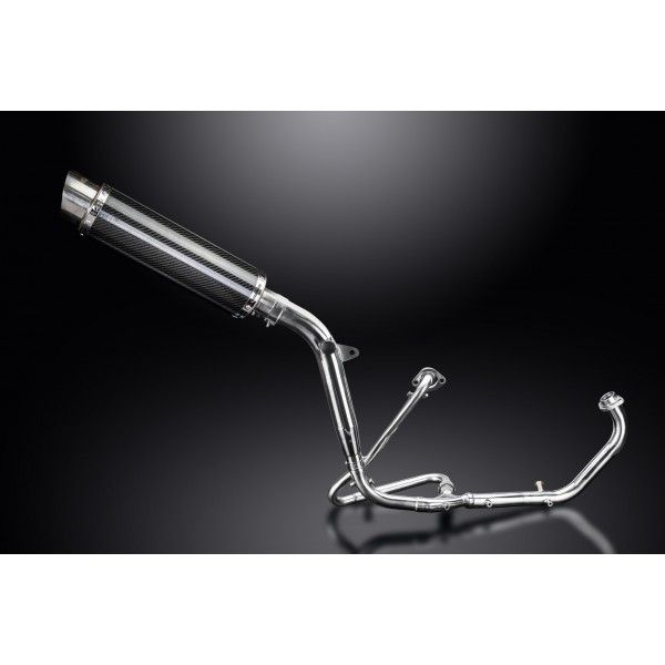 Delkevic volledig systeem Round Carbon 350mm - XL125V Varadero (2001-2014)