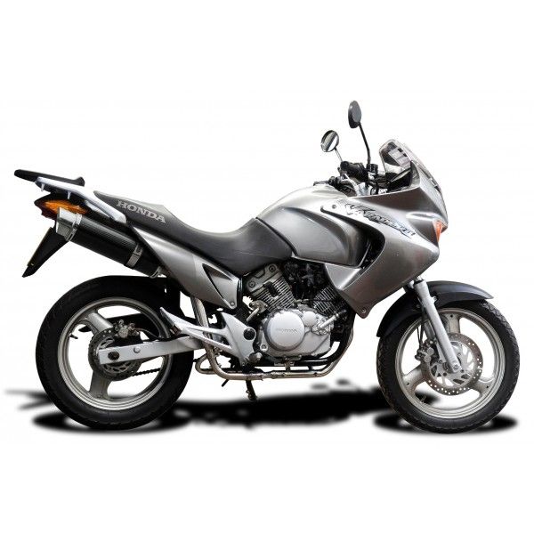 Delkevic volledig systeem Round Carbon 350mm - XL125V Varadero (2001-2014)