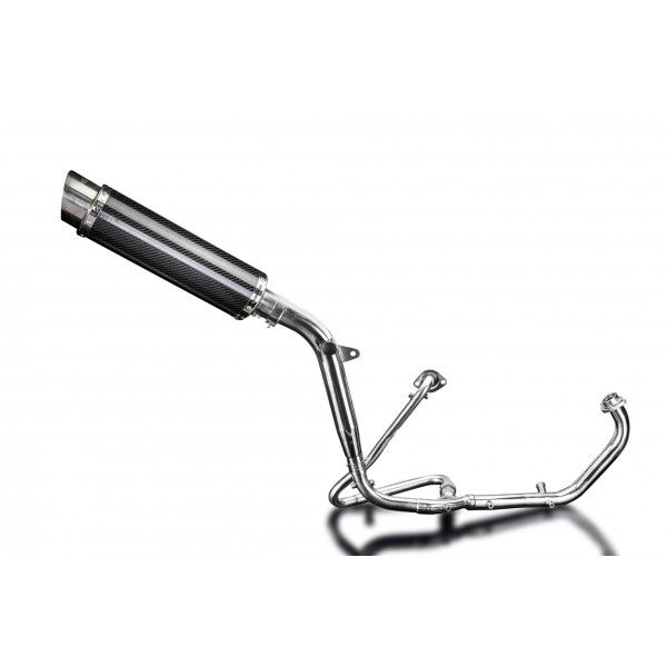 Delkevic volledig systeem Round Carbon 350mm - XL125V Varadero (2001-2014)