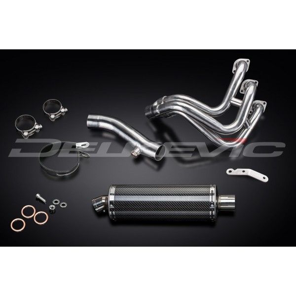 Delkevic volledig systeem Oval Carbon 350mm - XSR900 (2016-2020)