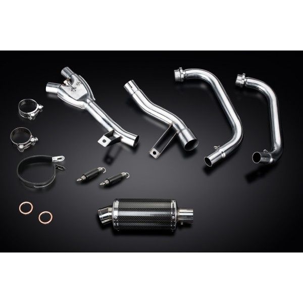 Delkevic volledig systeem Oval Carbon 225mm - GW250 Inazuma (2013-2018)