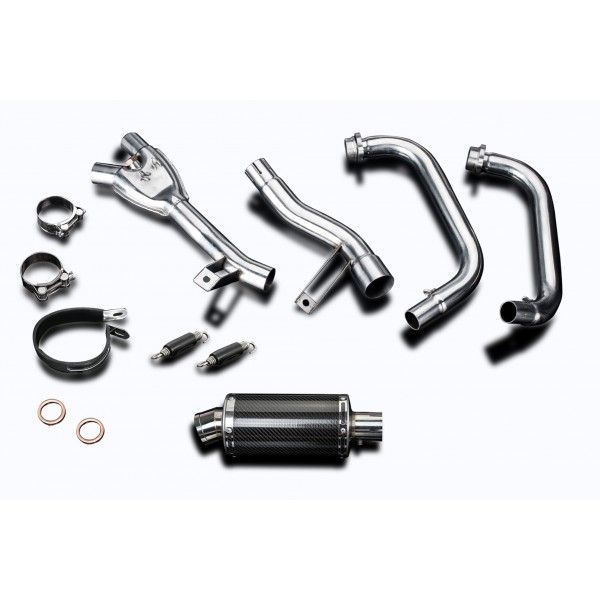 Delkevic volledig systeem Oval Carbon 225mm - GW250 Inazuma (2013-2018)