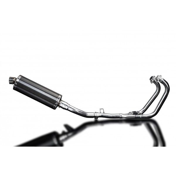 Delkevic volledig systeem Oval Carbon 350mm - GW250 Inazuma (2013-2018)