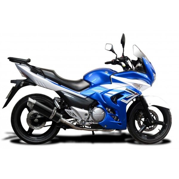 Delkevic volledig systeem Round Carbon 350mm - GW250 Inazuma (2013-2018)