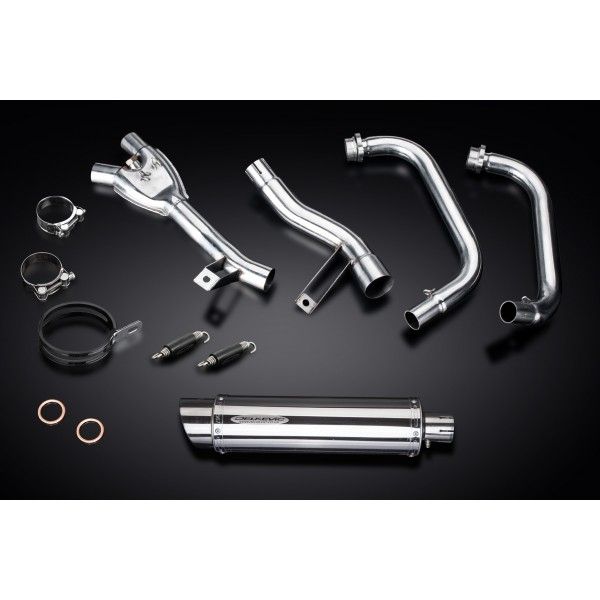 Delkevic volledig systeem Round RVS 350mm - GW250 Inazuma (2013-2018)