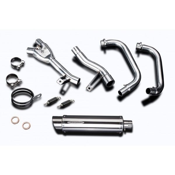 Delkevic volledig systeem Round RVS 350mm - GW250 Inazuma (2013-2018)