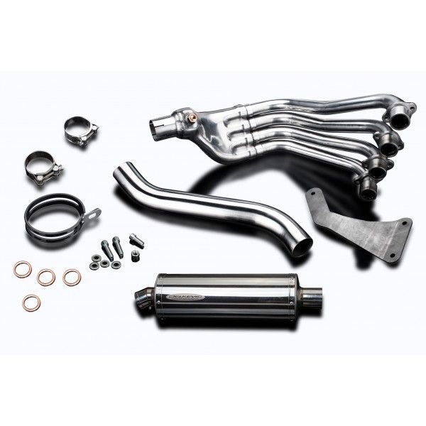 Delkevic volledig systeem Oval RVS 350mm - CBR650F and CB650F (2014-2018)