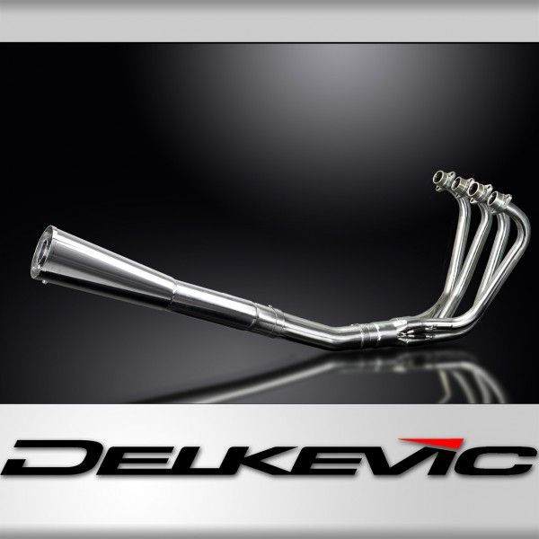 Delkevic volledig systeem Megaphone RVS 550mm - CB1100F 83