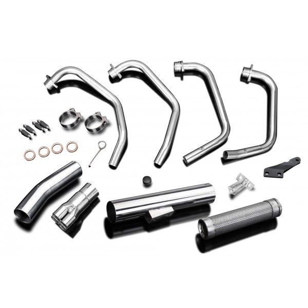 Delkevic volledig systeem Short Straight RVS 350mm - CB1100F 83