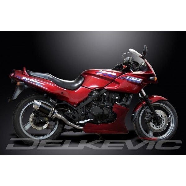 Delkevic slip-on kit Round Carbon 200mm - GPZ500S EX500C(1987-2007)