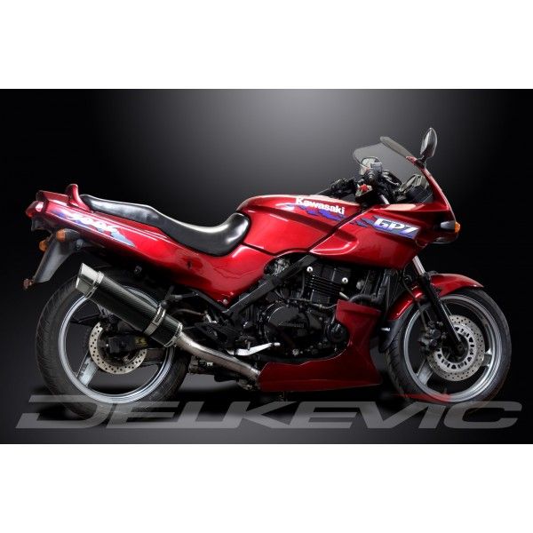 Delkevic volledig systeem Round Carbon 350mm - GPZ500S EX500C(1987-2007)