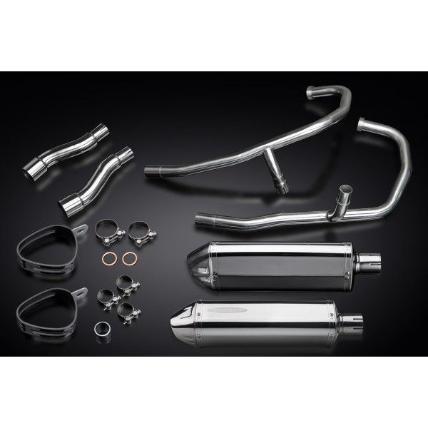 Delkevic volledig systeem Tri-Oval RVS 320mm - GPZ500S EX500C(1987-2007)