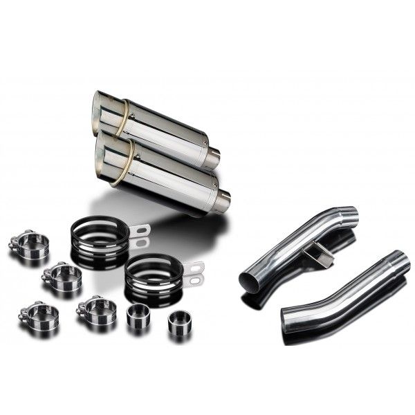 Delkevic slip-on kit Round RVS 200mm - FJR1300 (2006-2020)