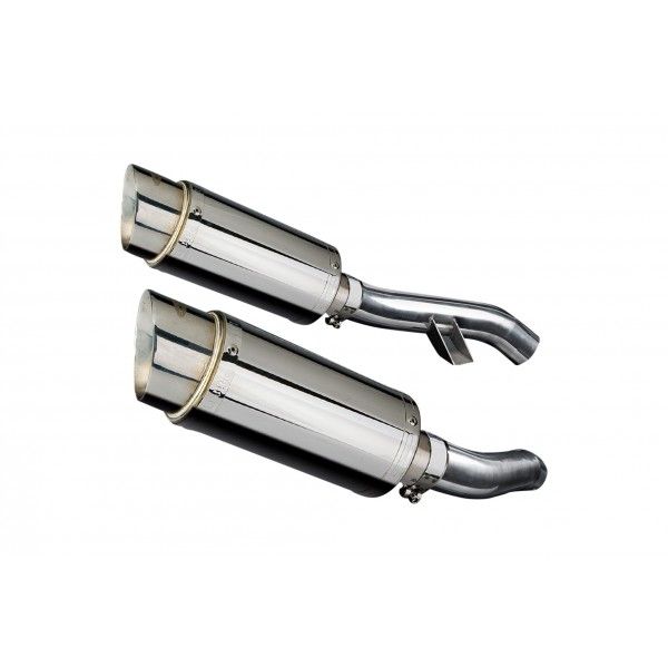 Delkevic slip-on kit Round RVS 200mm - FJR1300 (2006-2020)