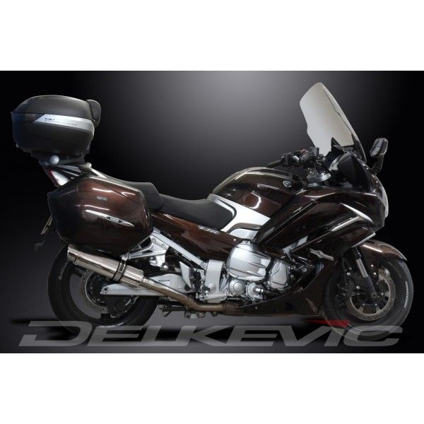 Delkevic slip-on kit Round RVS 350mm - FJR1300 (2006-2020)